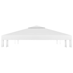 2-Tier Gazebo Top Cover 1 oz/ft?? 9.8'x9.8' White