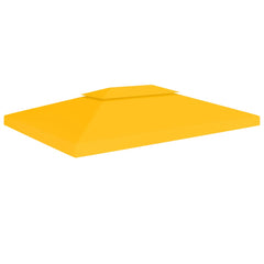 2-Tier Gazebo Top Cover 1 oz/ft?? 13.1'x9.8' Yellow