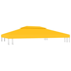 2-Tier Gazebo Top Cover 1 oz/ft?? 13.1'x9.8' Yellow