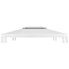 2-Tier Gazebo Top Cover 1 oz/ft?? 13.1'x9.8' White