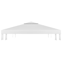 2-Tier Gazebo Top Cover 1 oz/ft?? 13.1'x9.8' White