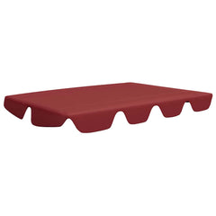 Replacement Canopy for Garden Swing Wine Red 74/66.1x57.1/43.3