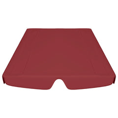 Replacement Canopy for Garden Swing Wine Red 74/66.1x57.1/43.3