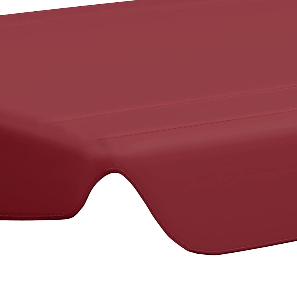 Replacement Canopy for Garden Swing Wine Red 74/66.1x57.1/43.3