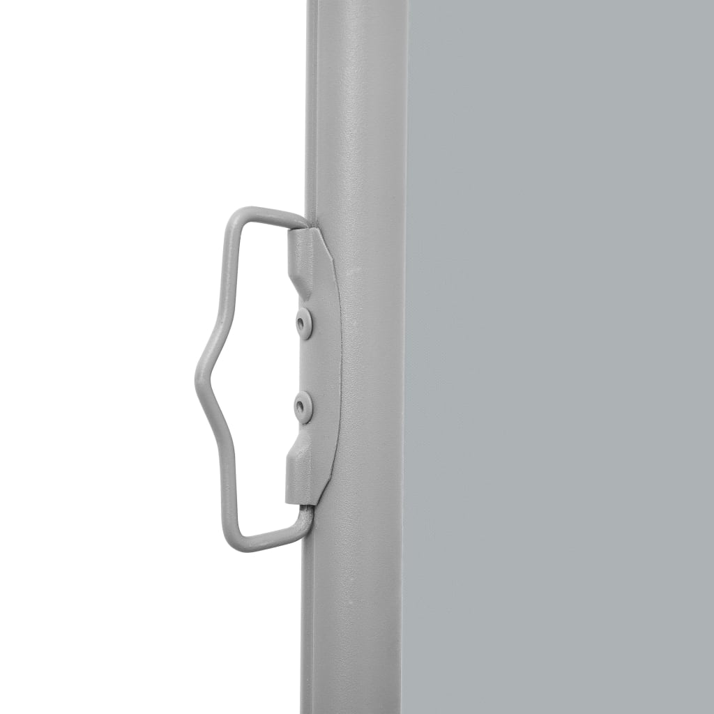Patio Retractable Side Awning 55.1x472.4 Anthracite