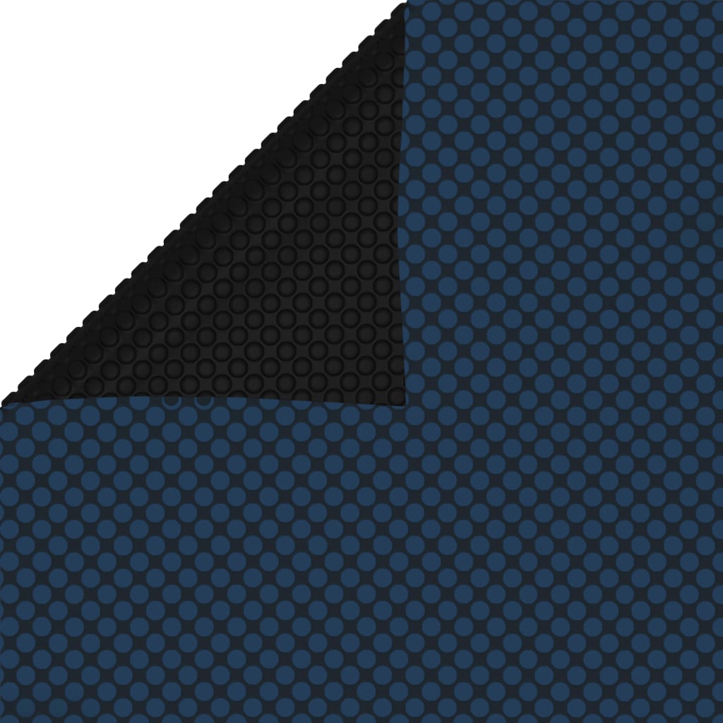 Floating PE Solar Pool Film 118.1x78.7 Black and Blue