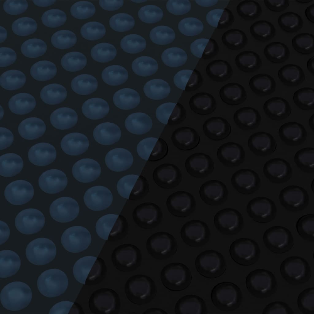 Floating PE Solar Pool Film 118.1x78.7 Black and Blue