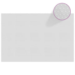 Floating PE Solar Pool Film 118.1x78.7 Gray