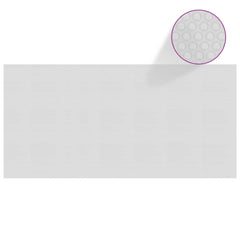 Floating PE Solar Pool Film 177.2x86.6 Gray