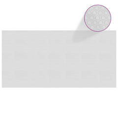 Floating PE Solar Pool Film 216.1x107.9 Gray