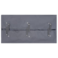 Garden Cart Liner Dark Grey 100% Polyester 31.9 x 16.1 x 15.7 in