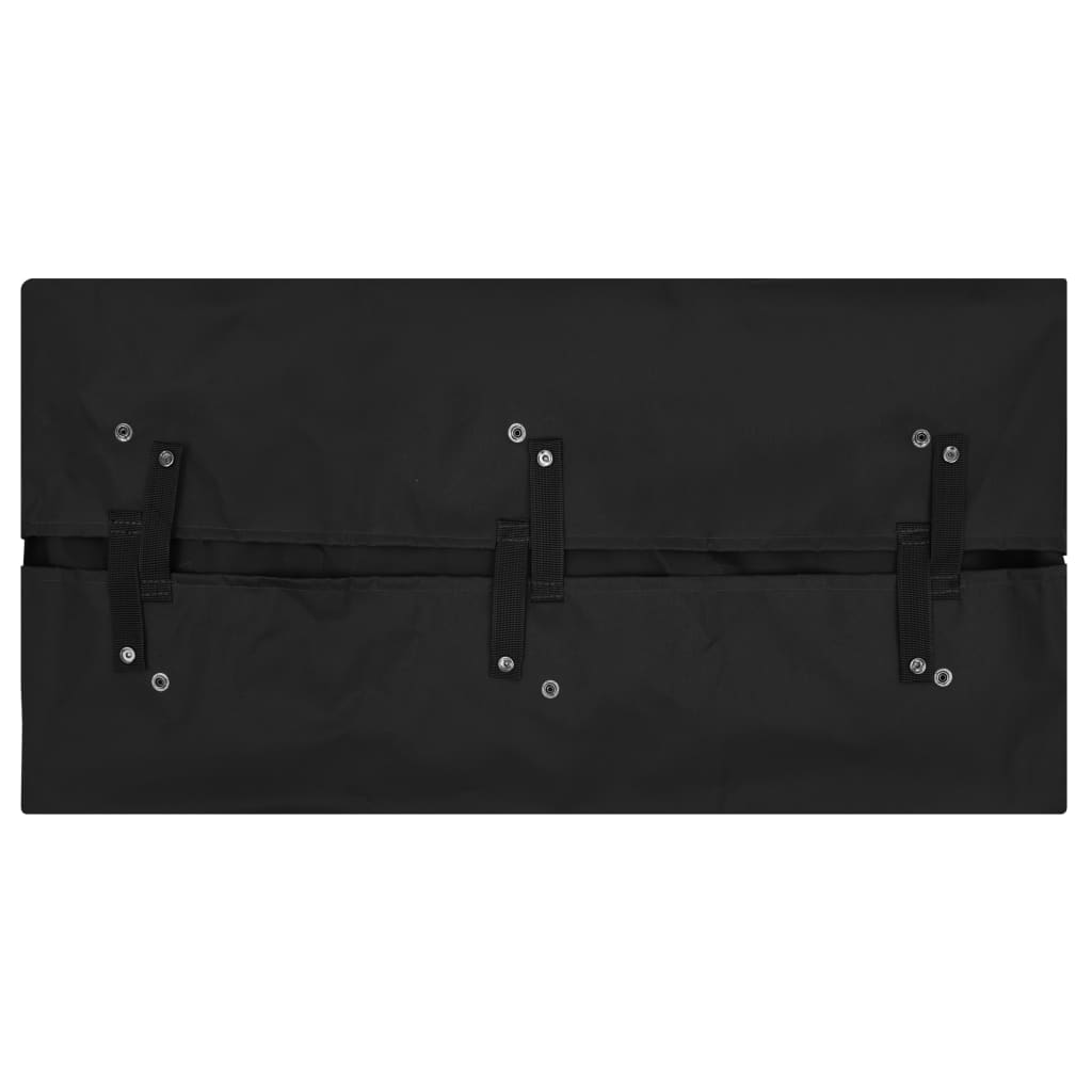 Garden Cart Liner Black 31.9x16.1x15.7 Fabric