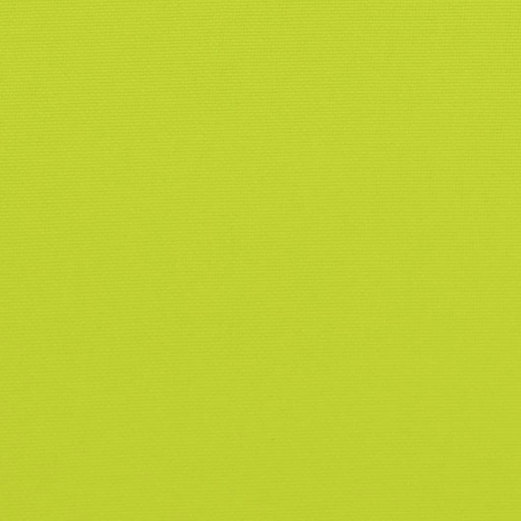 Bright green Oxford fabric sun lounger cushion, 73x23 inches.