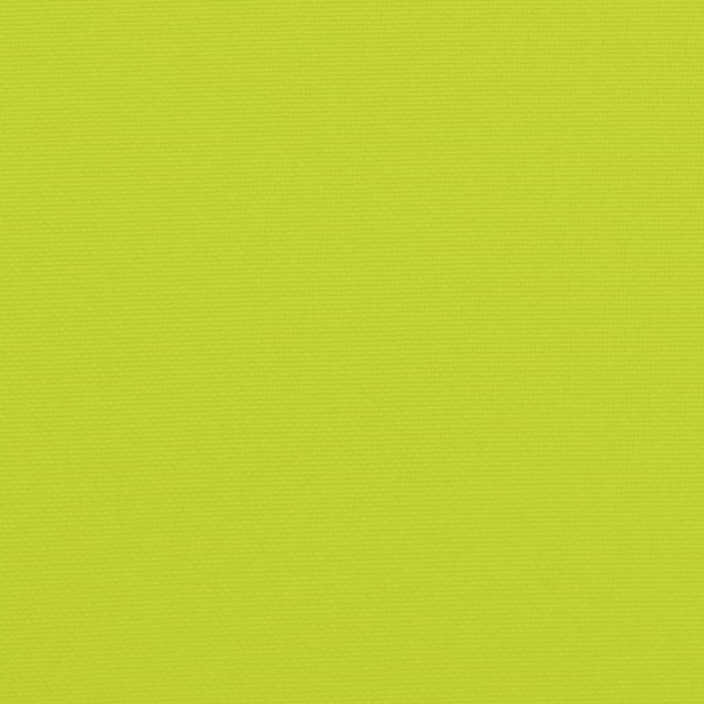 Bright green Oxford fabric cushion for deck chairs, water-resistant and supportive.