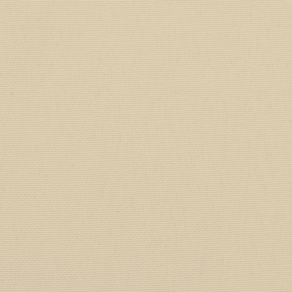 Sun Lounger Cushion Beige 78.7x27.6x1.2 Fabric