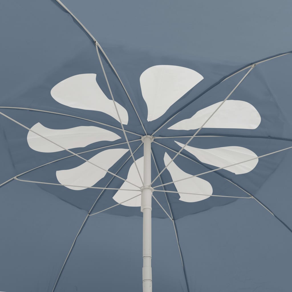 Beach Parasol Blue 118.1