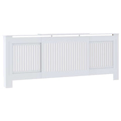 Engineered Wood Radiator Cover White 80.7