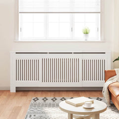 Engineered Wood Radiator Cover White 80.7