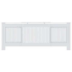 Engineered Wood Radiator Cover White 80.7