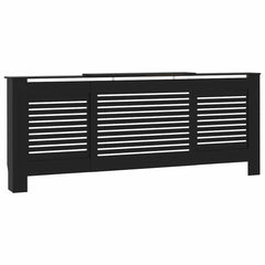 MDF Radiator Cover Black 80.7