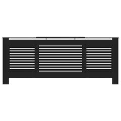 MDF Radiator Cover Black 80.7