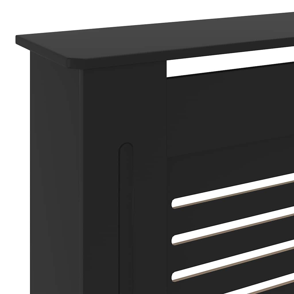 MDF Radiator Cover Black 80.7