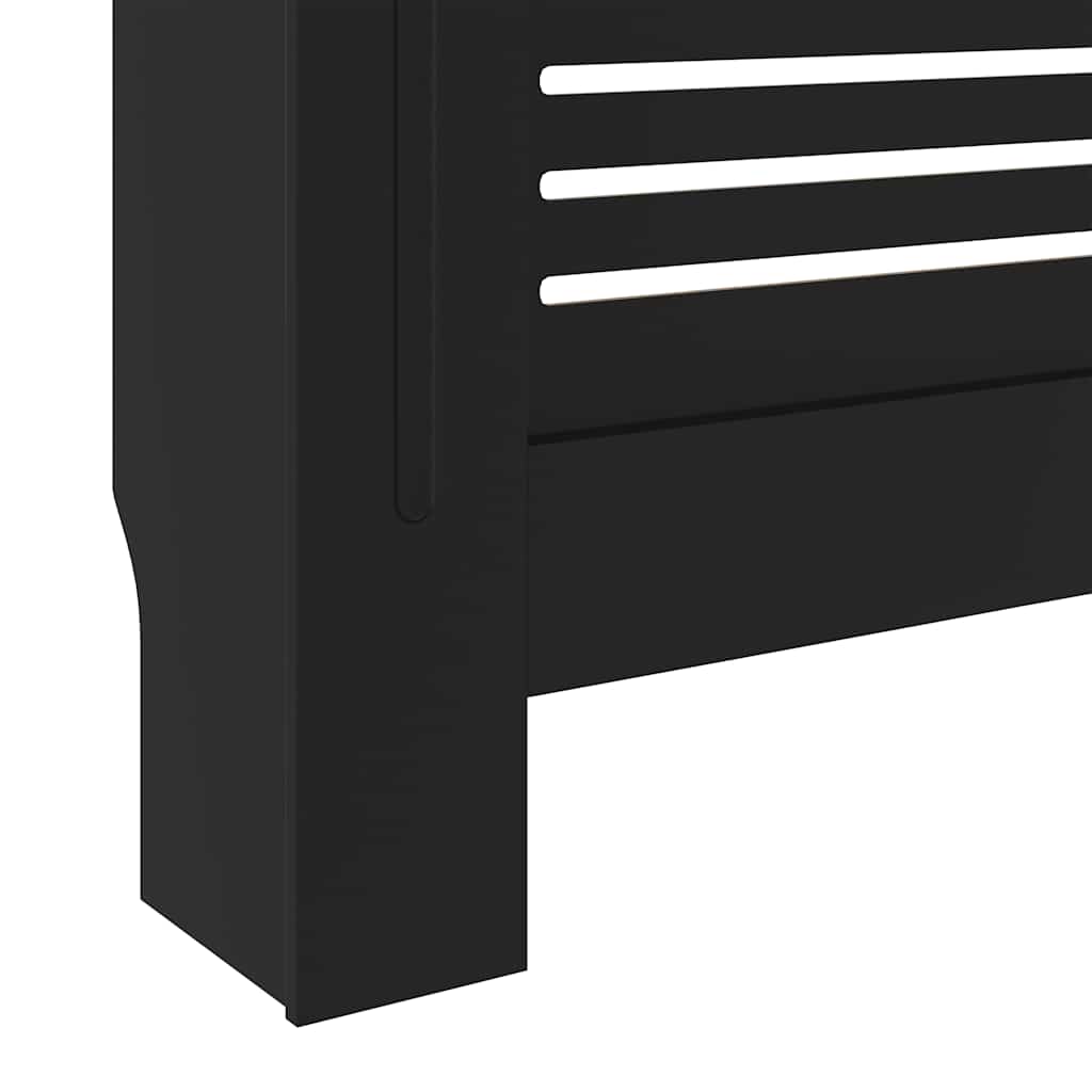 MDF Radiator Cover Black 80.7
