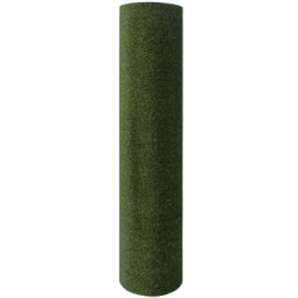 Rolled green artificial grass turf measuring 3.3 feet by 65.6 feet.