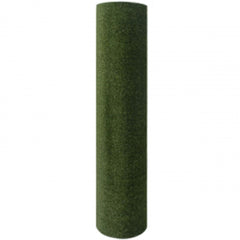 Rolled green artificial grass turf measuring 3.3 feet by 65.6 feet.