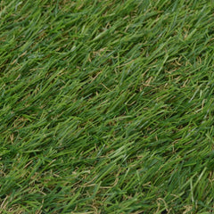 Close-up of green Bostome artificial grass with 0.8-inch pile height.