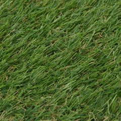 Close-up of Bostome green artificial grass with 0.8-inch pile height.