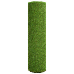 A roll of green artificial grass with 1.6-inch pile height, measuring 4.4 feet by 16.4 feet.