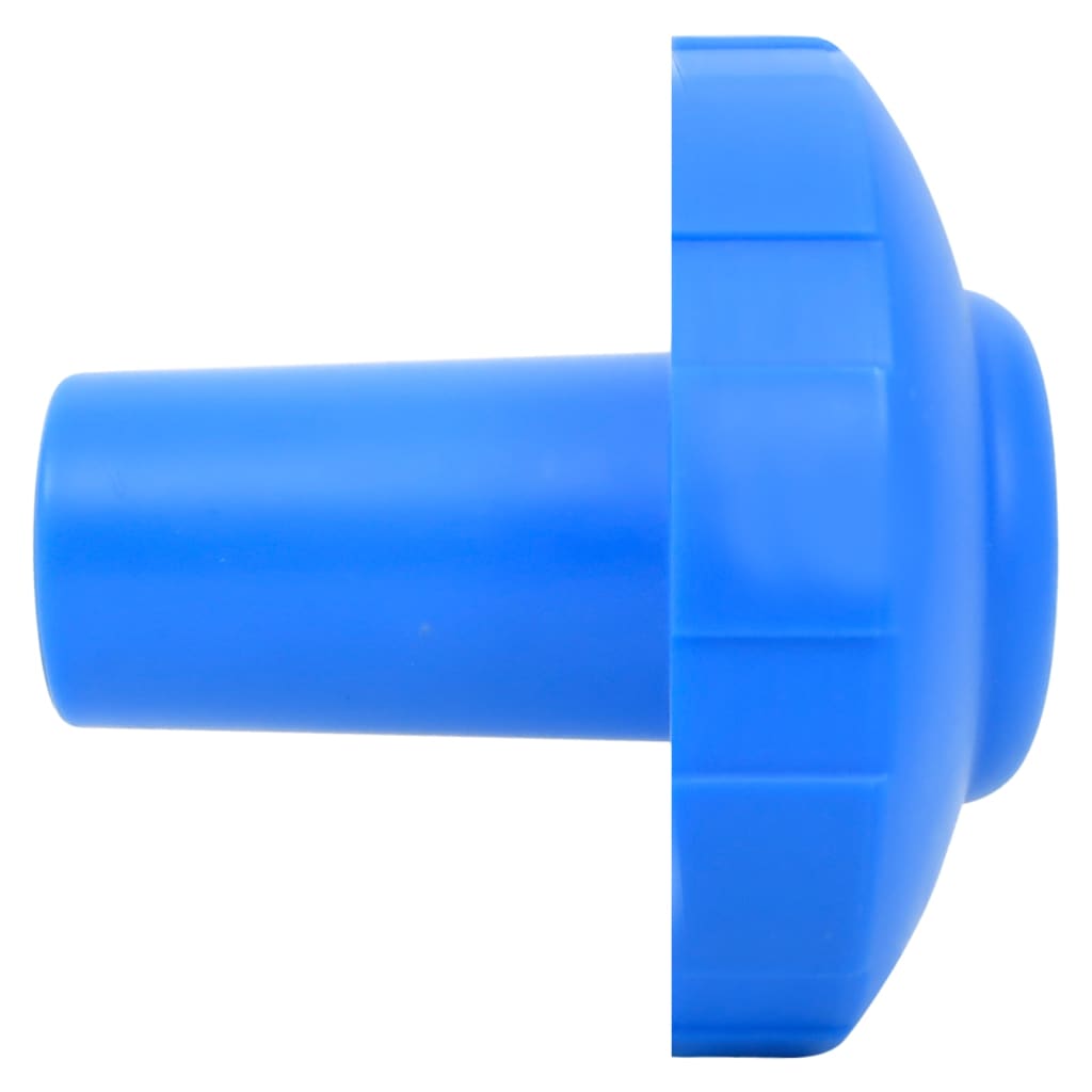 Blue 1.2-inch polypropylene above-ground pool strainer set.