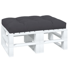 Pallet Cushion Anthracite 100% polyester 47.2 x 31.5 in