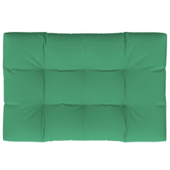 Pallet Cushion Green Fabric (100% polyester) Large