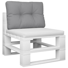 Pallet Cushion Grey 100% polyester 23.6 x 15.7 x 4.7 in