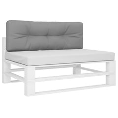 Pallet Cushion Grey 100% Polyester 47.2 in x 15.7 in x 4.7 in