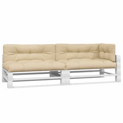 Pallet Cushion Set of 5 Beige 100% polyester Standard