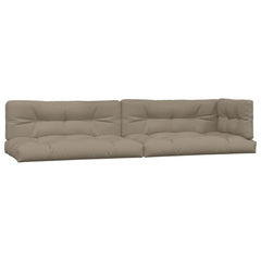 Pallet Cushion Set of 5 Taupe 100% polyester