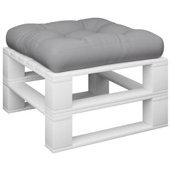 Pallet Cushion Gray 100% polyester with hollow fiber filling Medium