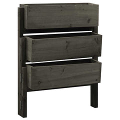 Planter Grey Solid firwood with a grey water-based finish Medium