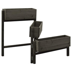 Planter Grey Solid firwood with a grey water-based finish Medium
