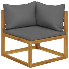 Garden Lounge Set Dark grey