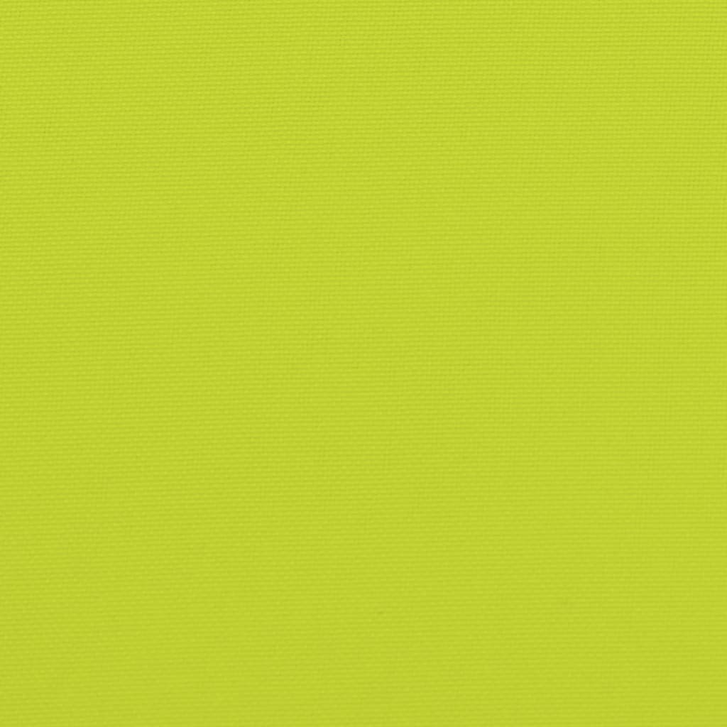 Bright green outdoor garden bench cushion made of durable Oxford fabric, 47.2 inches long.