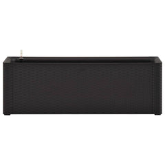 Garden Raised Bed with Self Watering System Anthracite 39.4x16.9x13