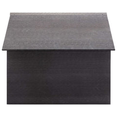 Lawn Mower Garage Grey Wood-Plastic Composite 31.5x31.5x27.6 in