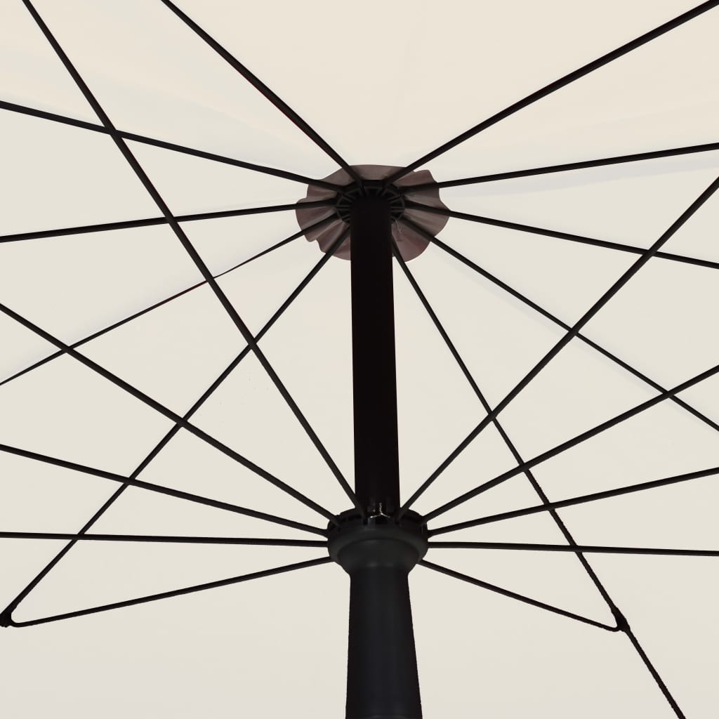 Garden Parasol with Pole 78.7x51.2 Sand