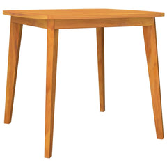 Garden Dining Set Natural Wood Solid Acacia Wood Medium Durable