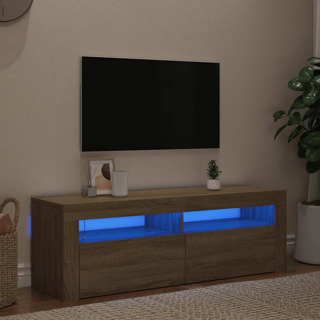 TV Cabinet Sonoma Oak Engineered Wood Medium TV Cabinet