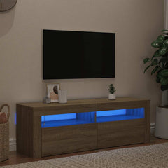 TV Cabinet Sonoma Oak Engineered Wood Medium TV Cabinet